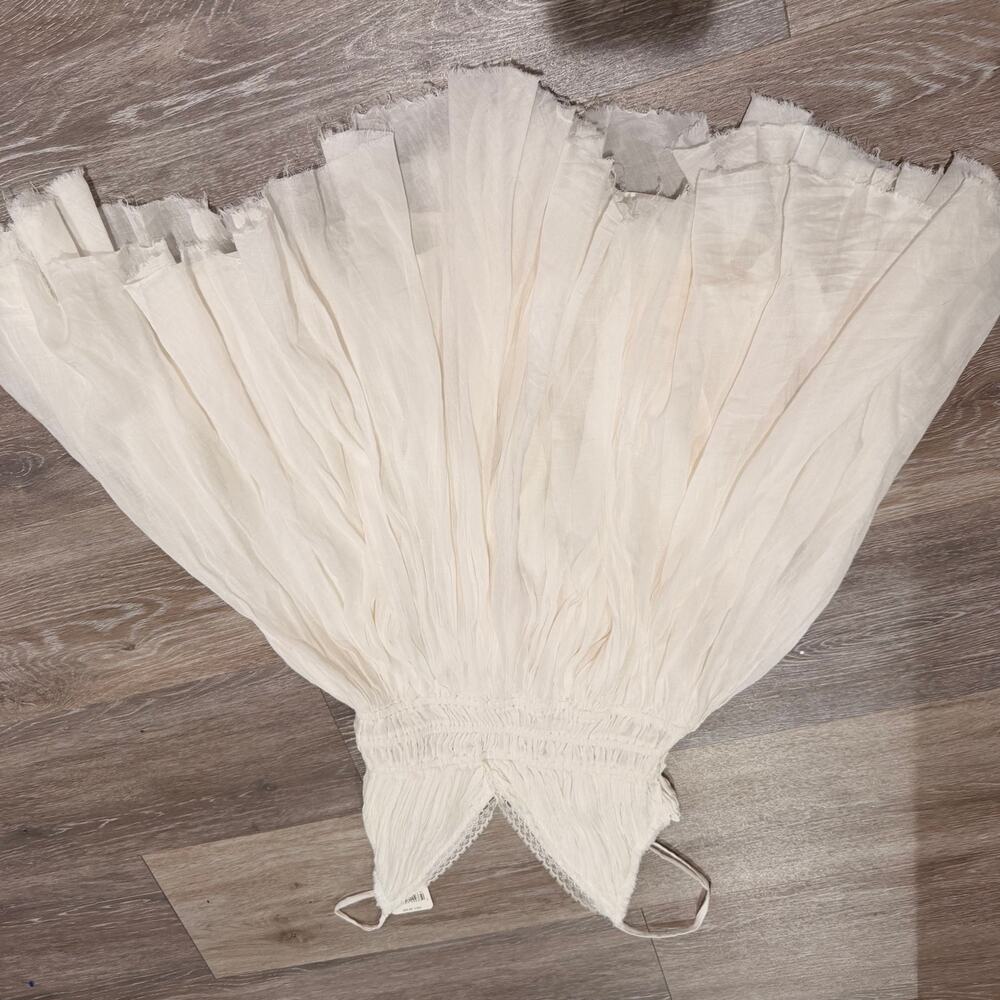 Free People New Revolve Delia Slip Dress Ivory White Lace Detail Size Small - Picture 2 of 6